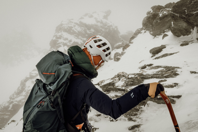 Welmoed Ubels in de bergen